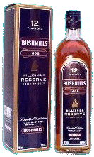 Bushmills 12 Year old Millennium Irish Whiskey